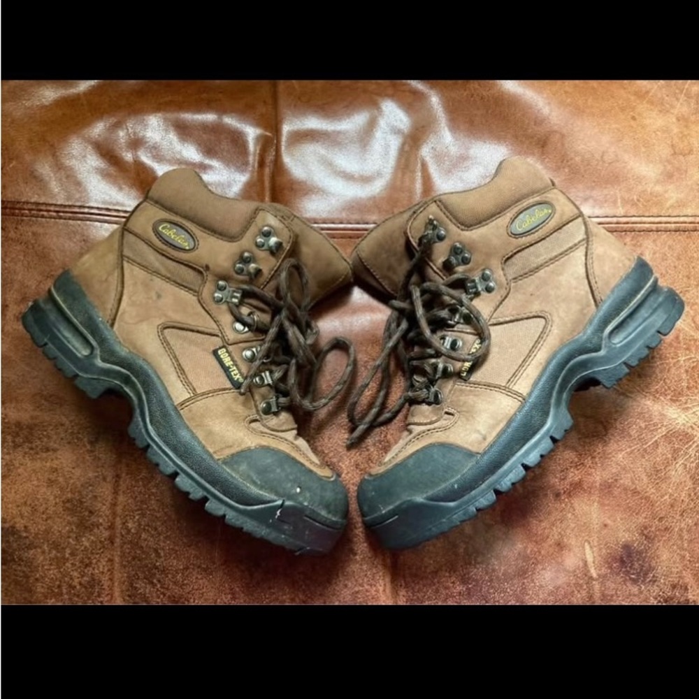 🥾Boys’ Leather Cabela’s Gore-Tex Boots, size 5
